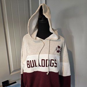 MISSISSIPPI STATE BULLDOGS| PULL OVER SWEATSHIRT - CHAMPION SIZE LARGE